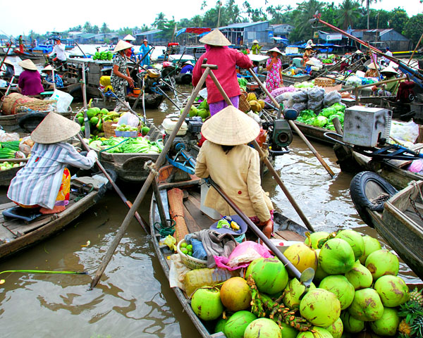 mercado flotante cai rang vietnam