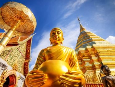 Pagoda de Wat Doi Suthep - Chiang Mai
