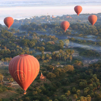 Bagan - viaje en globo