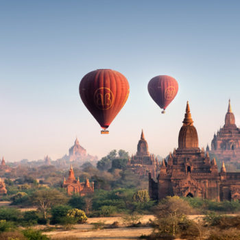 Bagan - Viaje de turismo en globo