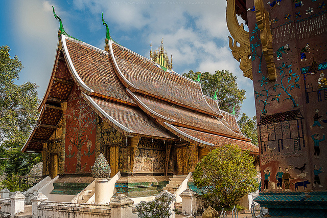 vacaciones en sudeste asiatico por un mes Wat Xieng Thong luang prabang laos