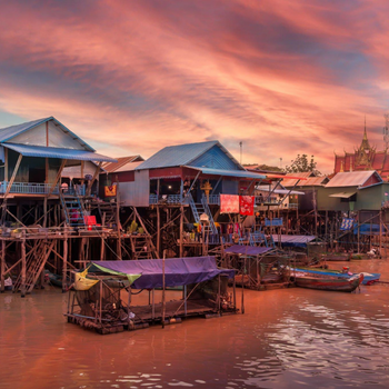 Visita el lago de Tonle Sap