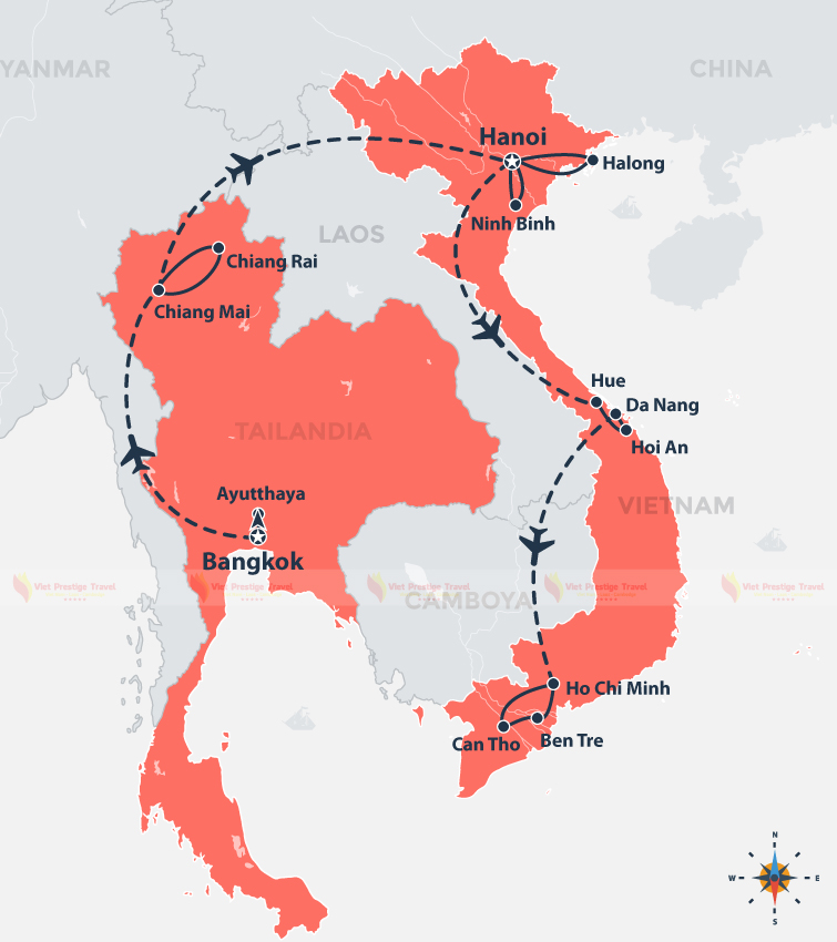 PAQUETE SUDESTE ASIÁTICO – VIAJE TAILANDIA Y VIETNAM