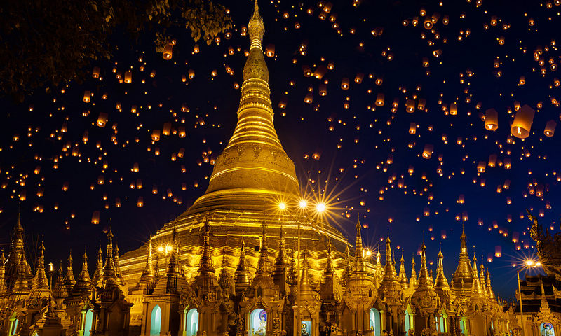 circuito sudeste asiático shwedagon pagoda yangon birmania