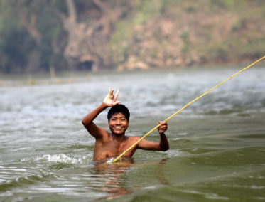 Navegación por el río Mekong