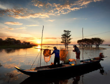 Navegación por el río Mekong