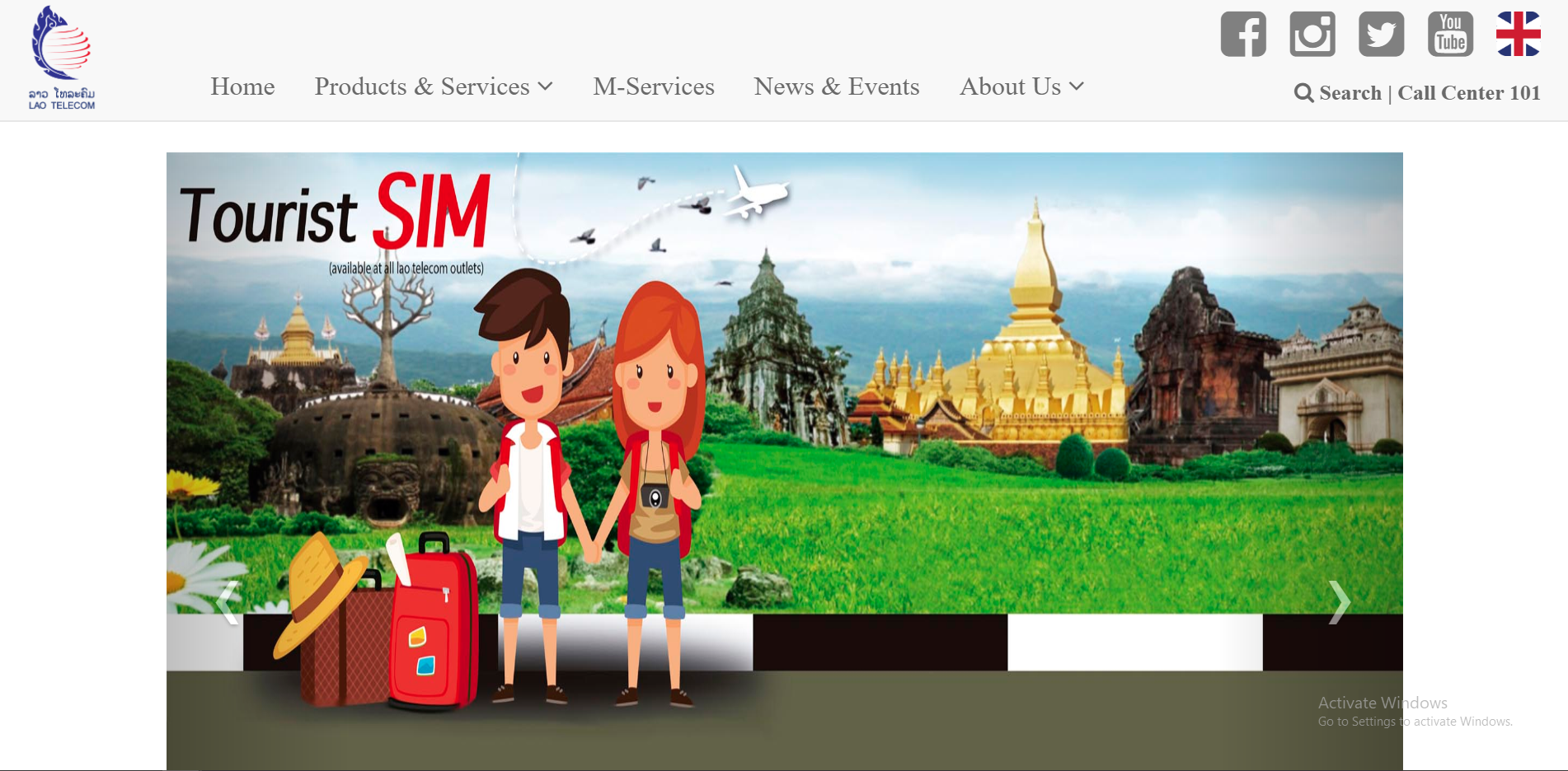 Laos-laotel-pagina-web-oficial