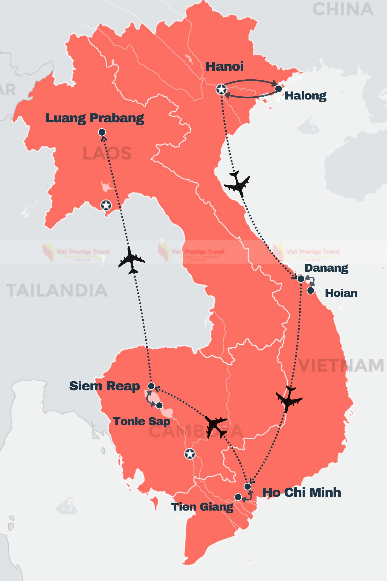 OFERTA VIAJE A VIETNAM CAMBOYA LAOS DE 16 DÍAS