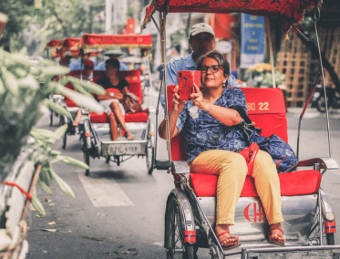 Pedaleando por el Tiempo de Hanoi