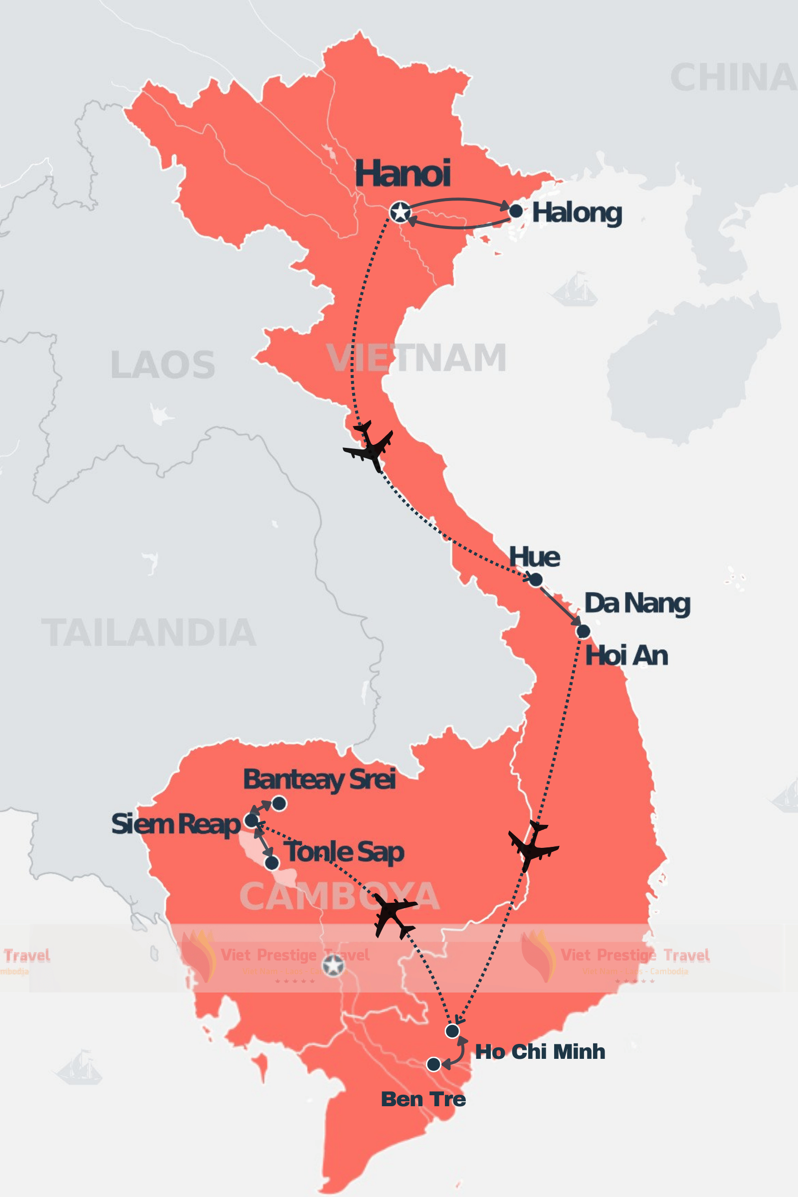 PAQUETE TURÍSTICO A VIETNAM Y CAMBOYA