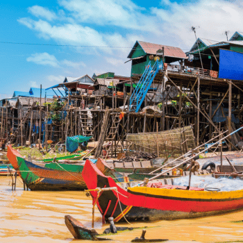 Visitar pueblo flotante en Tonle Sap y los templos de Bantey Srei, Banteay Sram