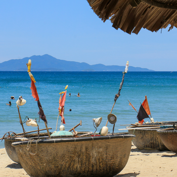 Relajarse en las playas en Hoi An 