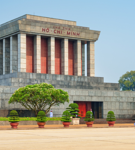 Mausoleo de Ho Chi Minh en Vietnam