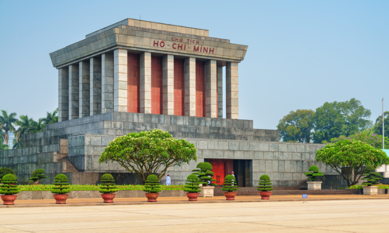 Mausoleo de Ho Chi Minh en Vietnam