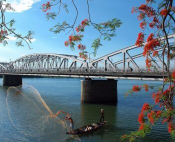 Río Huong en Hue