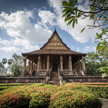 Visita a la capital de Vientiane