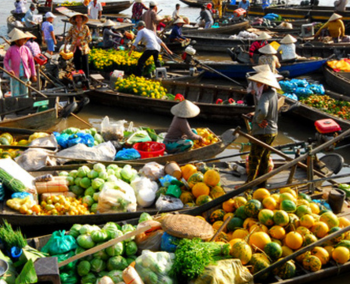 MERCADO FLOTANTE DE CAI RANG