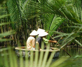 Excursión por bosque de cocos de Hoi An en bote