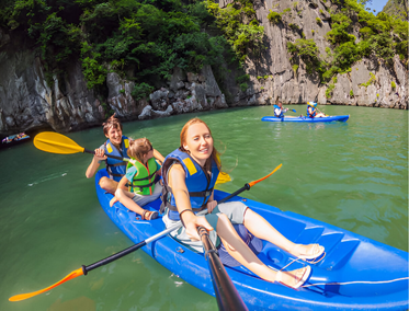 Kayak en Halong