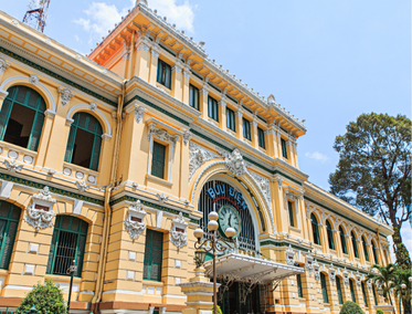 Antigua oficina de correos de Saigón