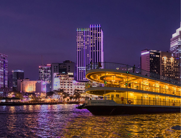 Crucero con cena por el río Saigón