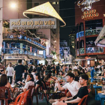 Llegada a la ciudad de Ho Chi Minh