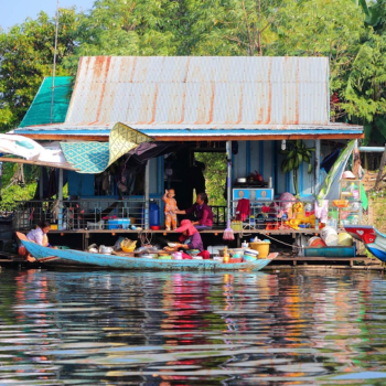 Lago Tonle Sap - Vuelo a Bangkok