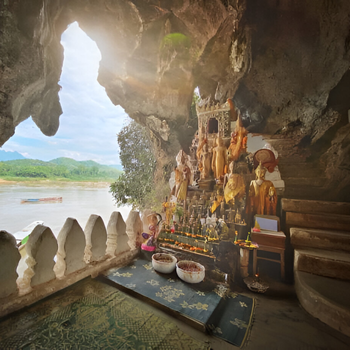 Pakbeng - Luang Prabang - Cuevas de Pak Ou