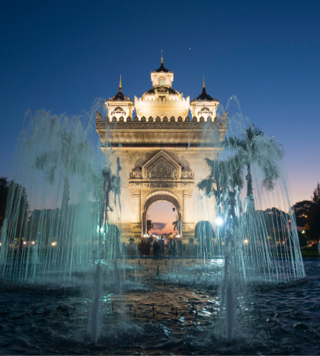 Patuxai - Monumento a la Victoria en Laos