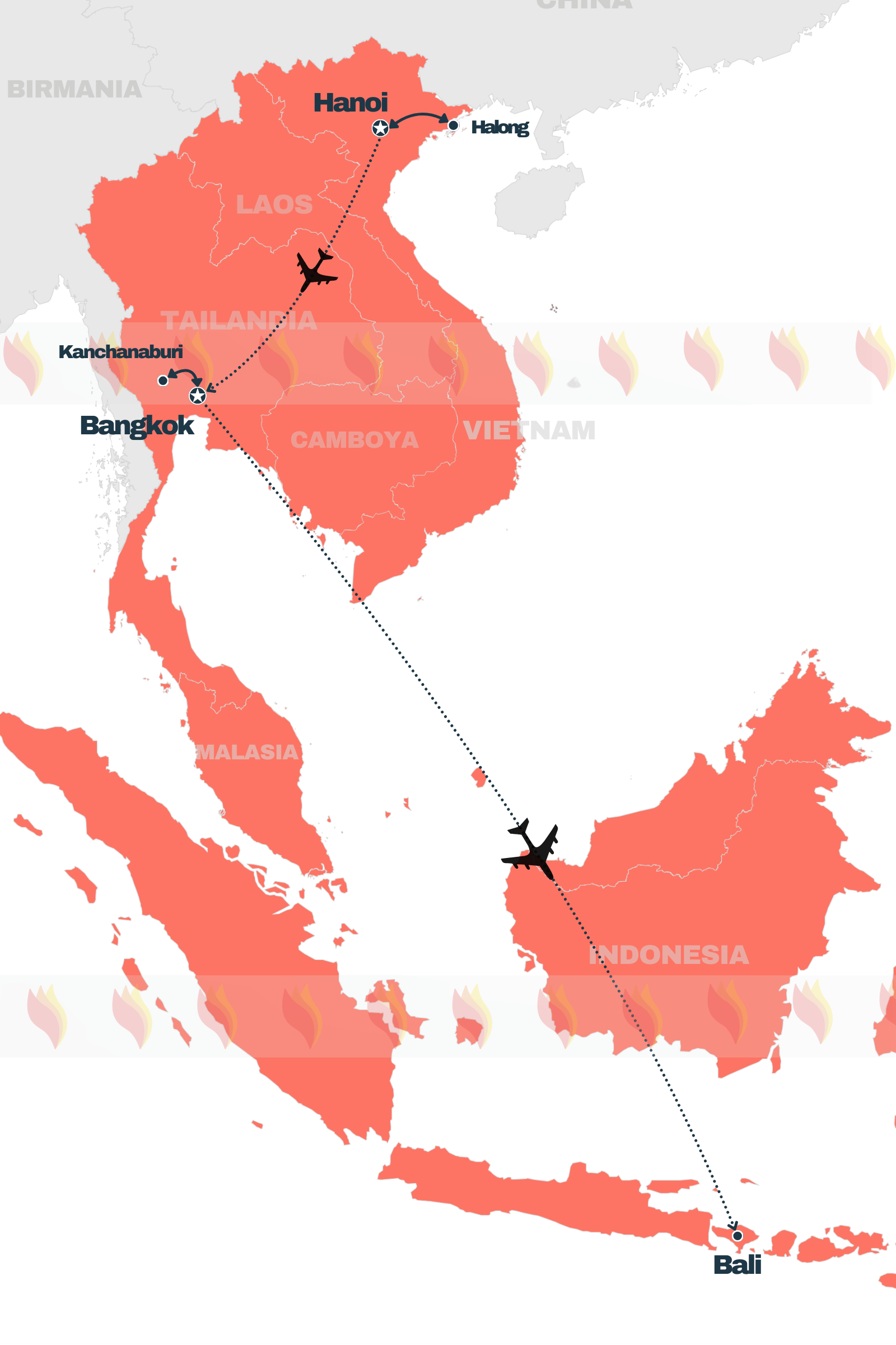 CIRCUITO CLÁSICO A VIETNAM TAILANDIA BALI